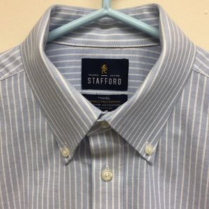 STAFFORD striped Oxford shirt